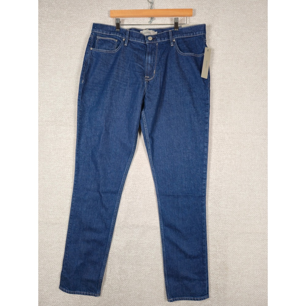 Hudson Zack Skinny Jeans Mens 38x34 High Tide Dark Wash Denim NWT